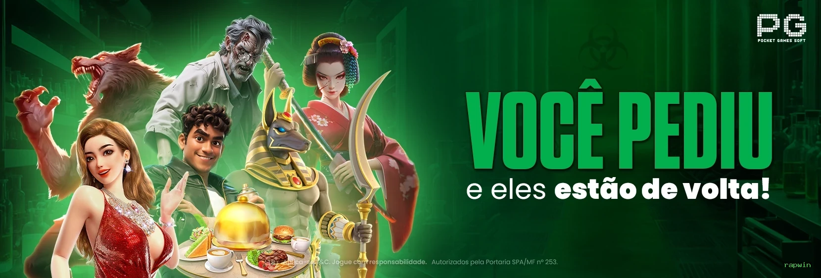Métodos de pagamento aceitos na rapwin